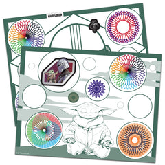 Includes Grogu stickers and design sheets to spark imagination
