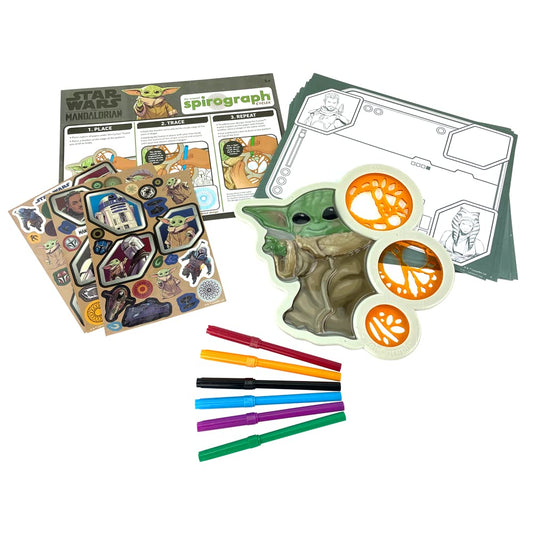 Grogu-themed stencil wheel enables precise, kid-friendly Star Wars designs