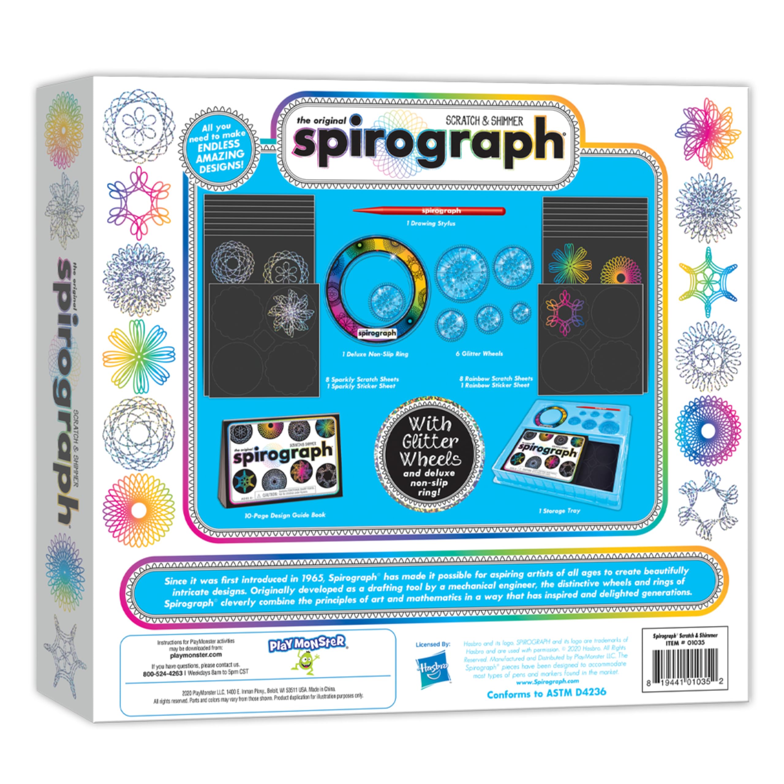 Guide book explains fundamentals and easy step-by-step scratch art ideas