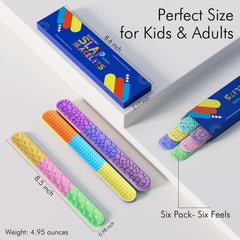 Spkwis stocker-friendly prizes featuring textured slap bracelets