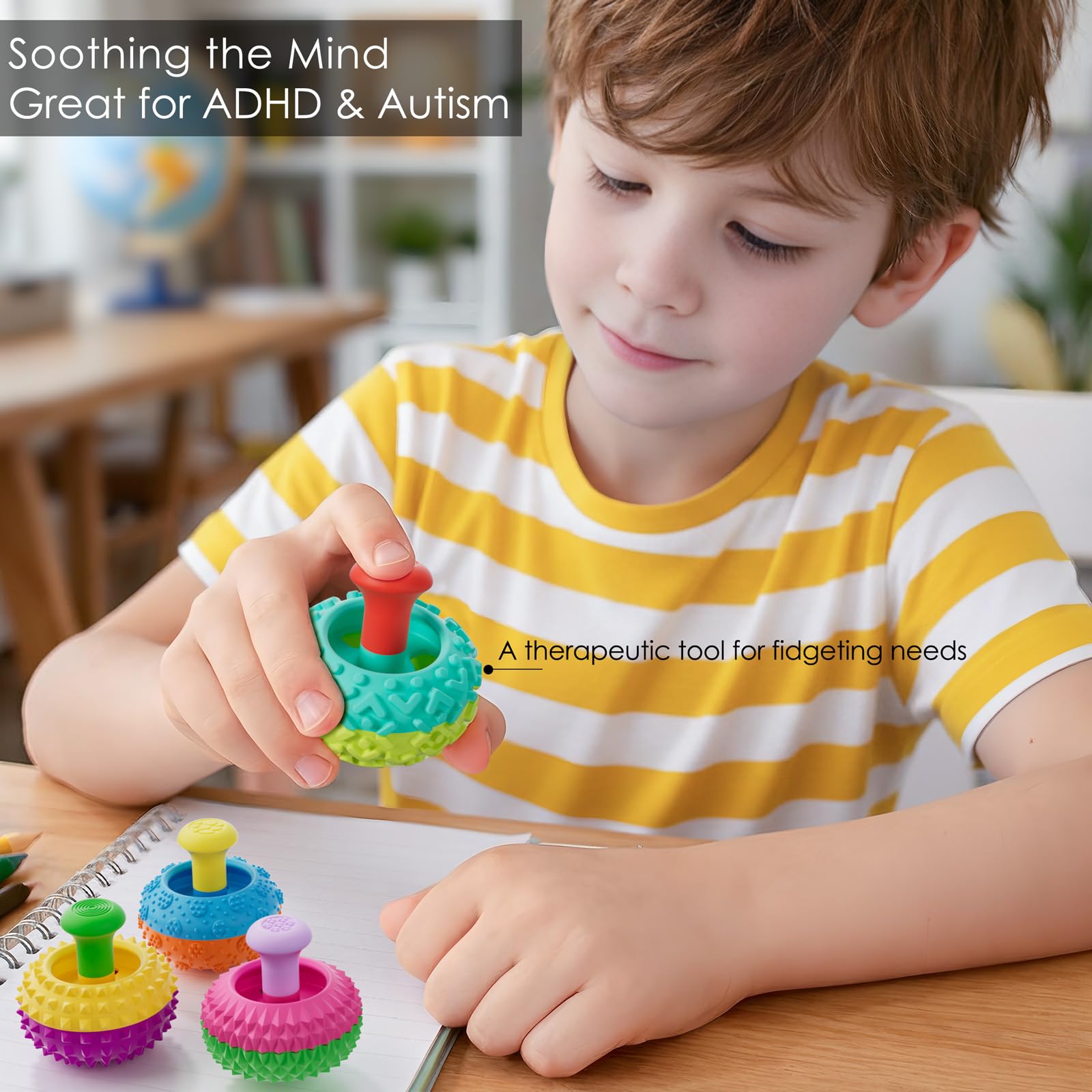 Spkwis thumb rocker diverse textures support sensory stimulation and calm.