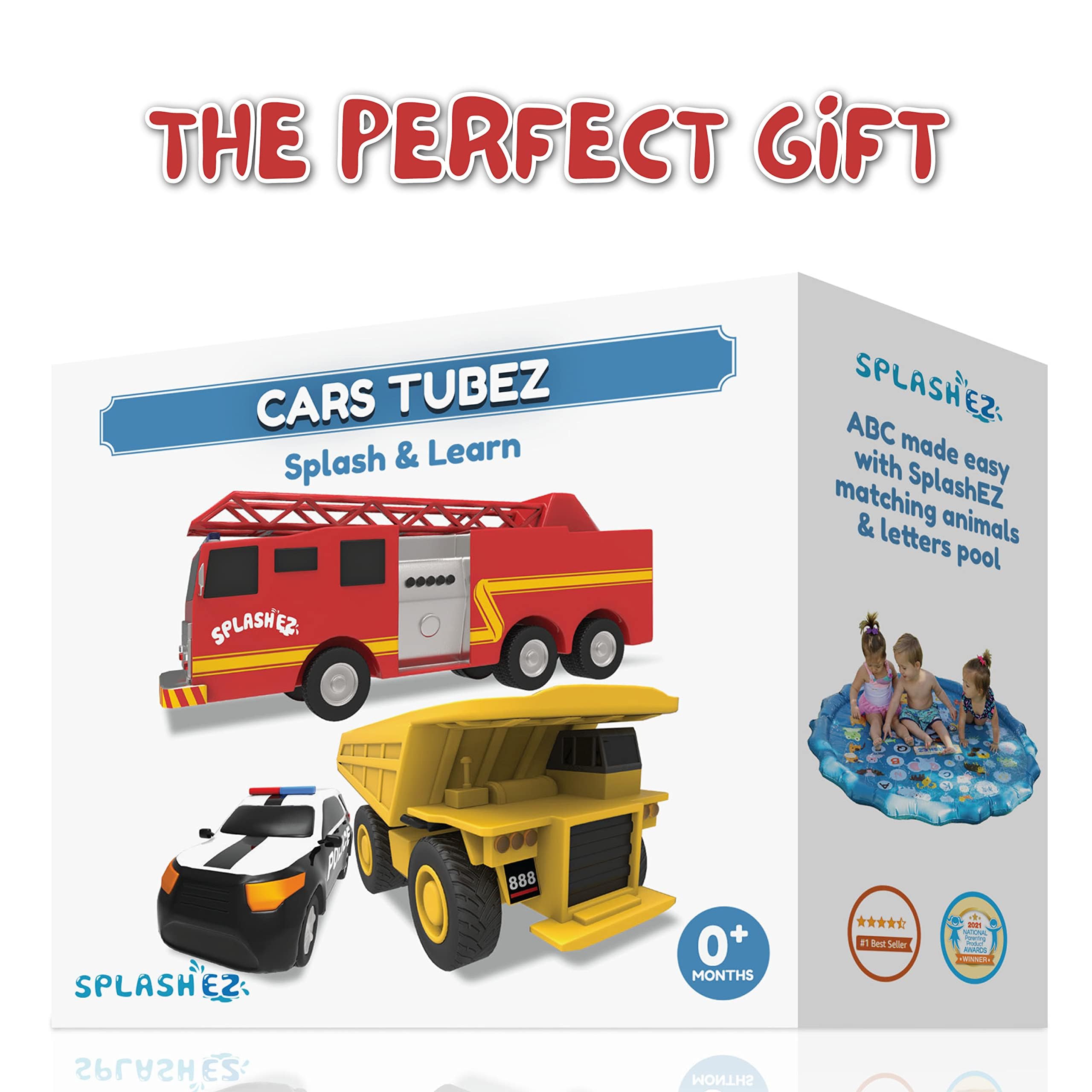 SplashEZ BPA-free bath toys for infants and toddlers