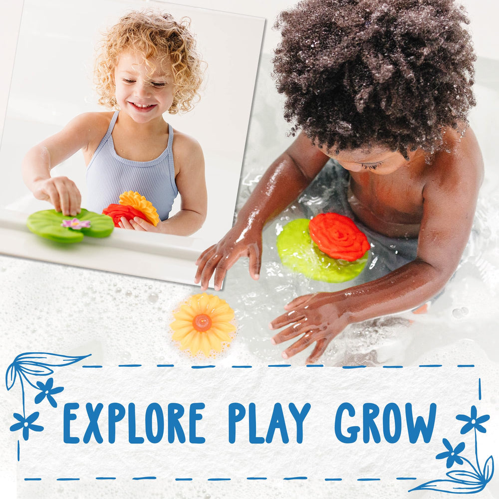 SplashEZ BPA-free soft bath toy, safe for tiny hands.