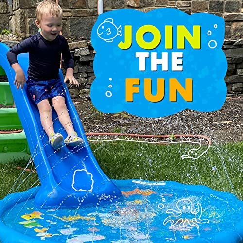 SplashEZ learning play mat combines education with active water play.