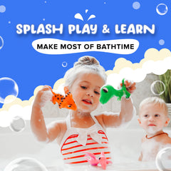 SplashEZ no-hole-dino close-up: mold-free design keeps bath toys clean.