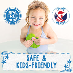 SplashEZ No-hole seamless design, mold-free and easy to dry.