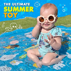 SplashEZ soft edges support gentle play for curious fingers.
