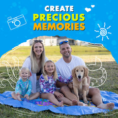 SplashEZ provides a spacious fit for family fun in the backyard.