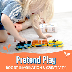 Hole-free SplashEZ set ideal for gentle tub and pool play with little ones.