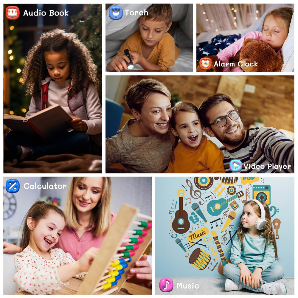 Spodus Kids Smart Watch 26 interactive games encourage curious play.