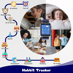 Spodus Kids Smart Watch camera captures action-packed moments.