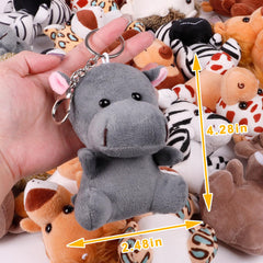 Spoilu small hippo plush, squeezable friend for treasure boxes and playtime.