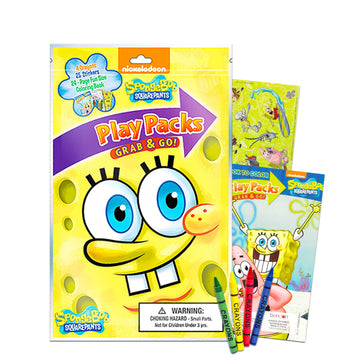 SpongeBob SquarePants coloring books and crayons for creative fun
