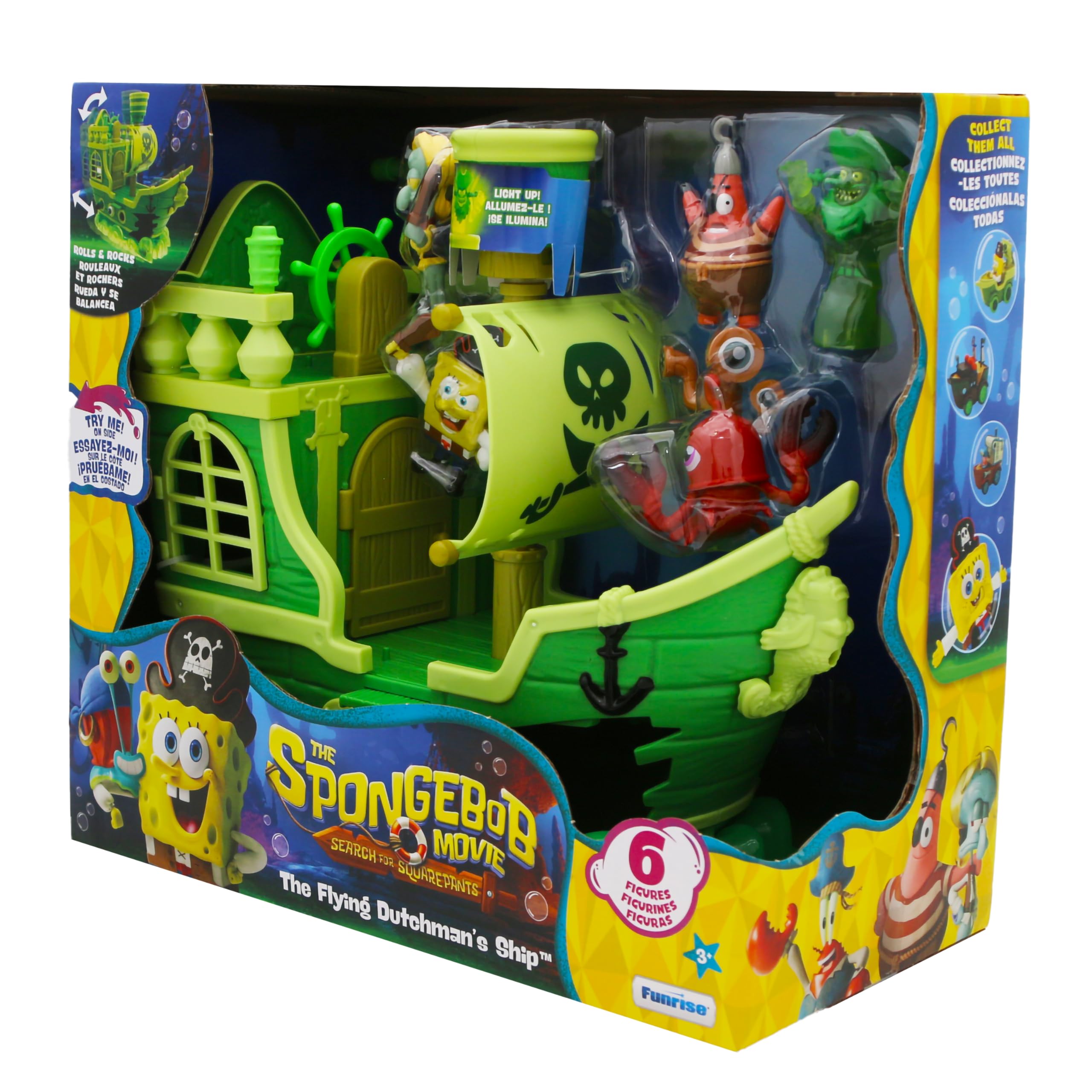 SpongeBob SquarePants exclusive figures for authentic movie-style storytelling.