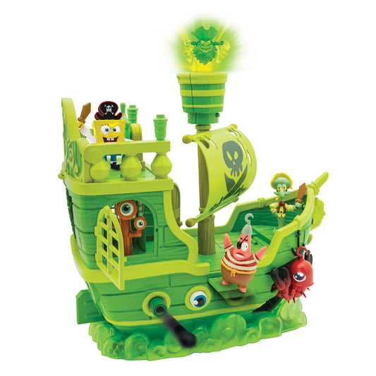 SpongeBob SquarePants Flying Dutchman ship exterior for imaginative play on any surface.