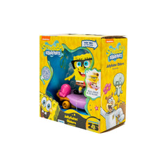 SpongeBob Jelly Fishin Glider packaging shows scale for collectors.