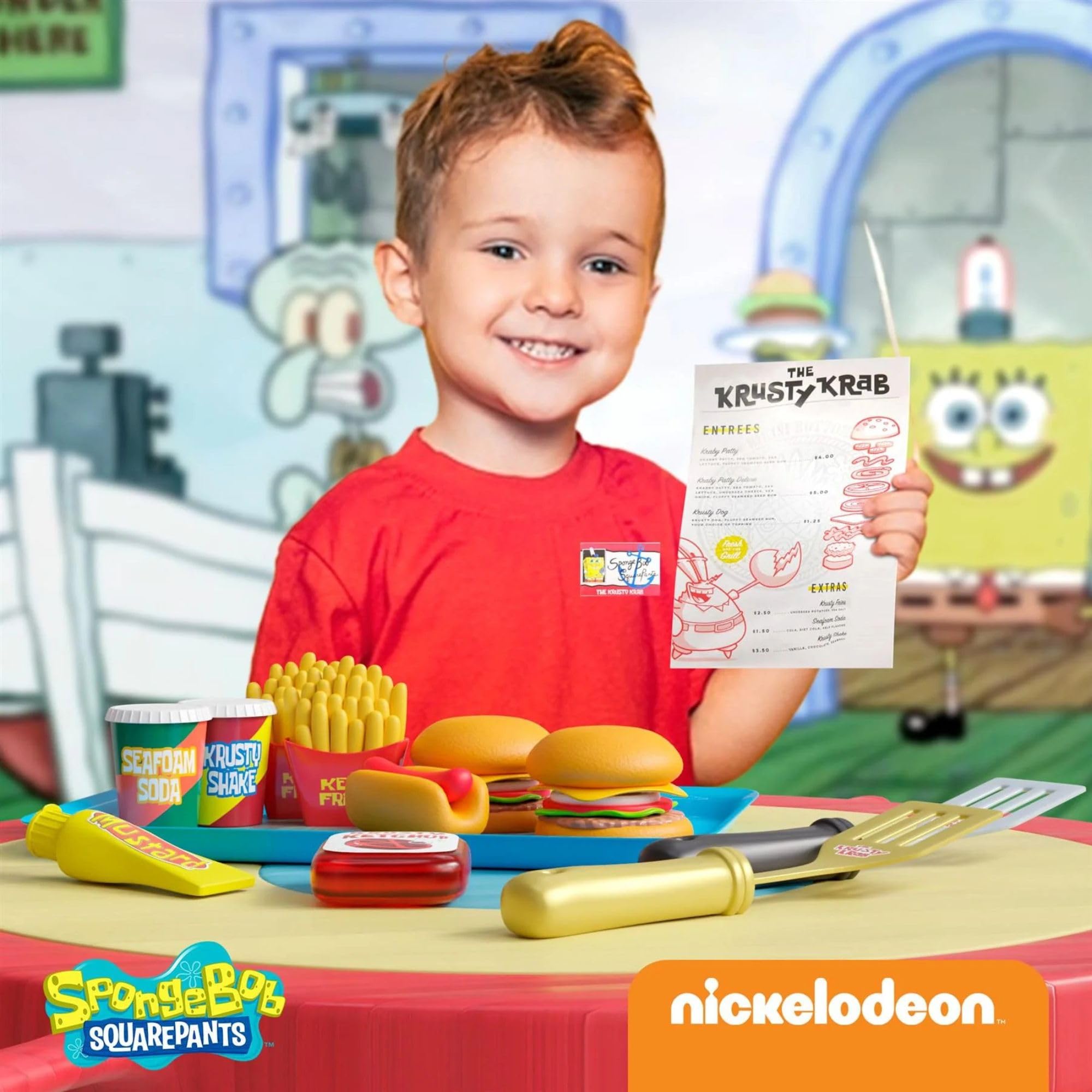 SpongeBob SquarePants Krusty Krab fries spark creative role-play adventures.