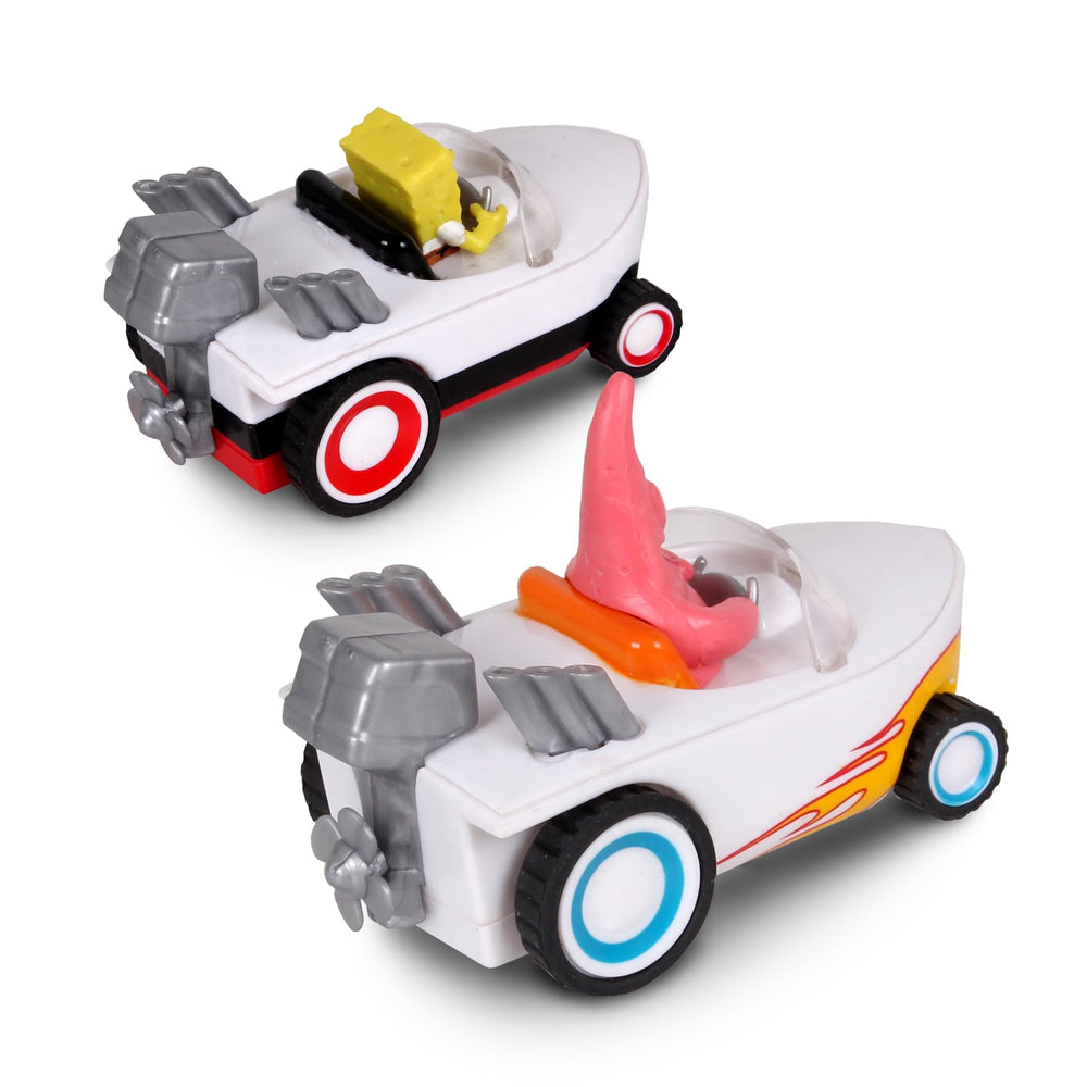 SpongeBob SquarePants pullback boat, durable materials, built to withstand adventures.