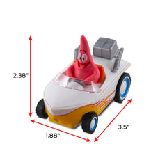 SpongeBob SquarePants pullback boat, quick-stunt play or display shelf.