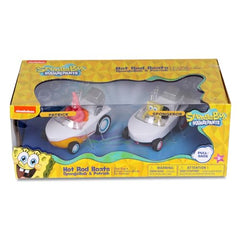 SpongeBob SquarePants pullback boat, Patrick side view, great for sibling play and display.