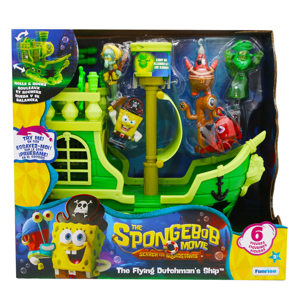 SpongeBob SquarePants shooting cannon adds action moments for pretend battles.