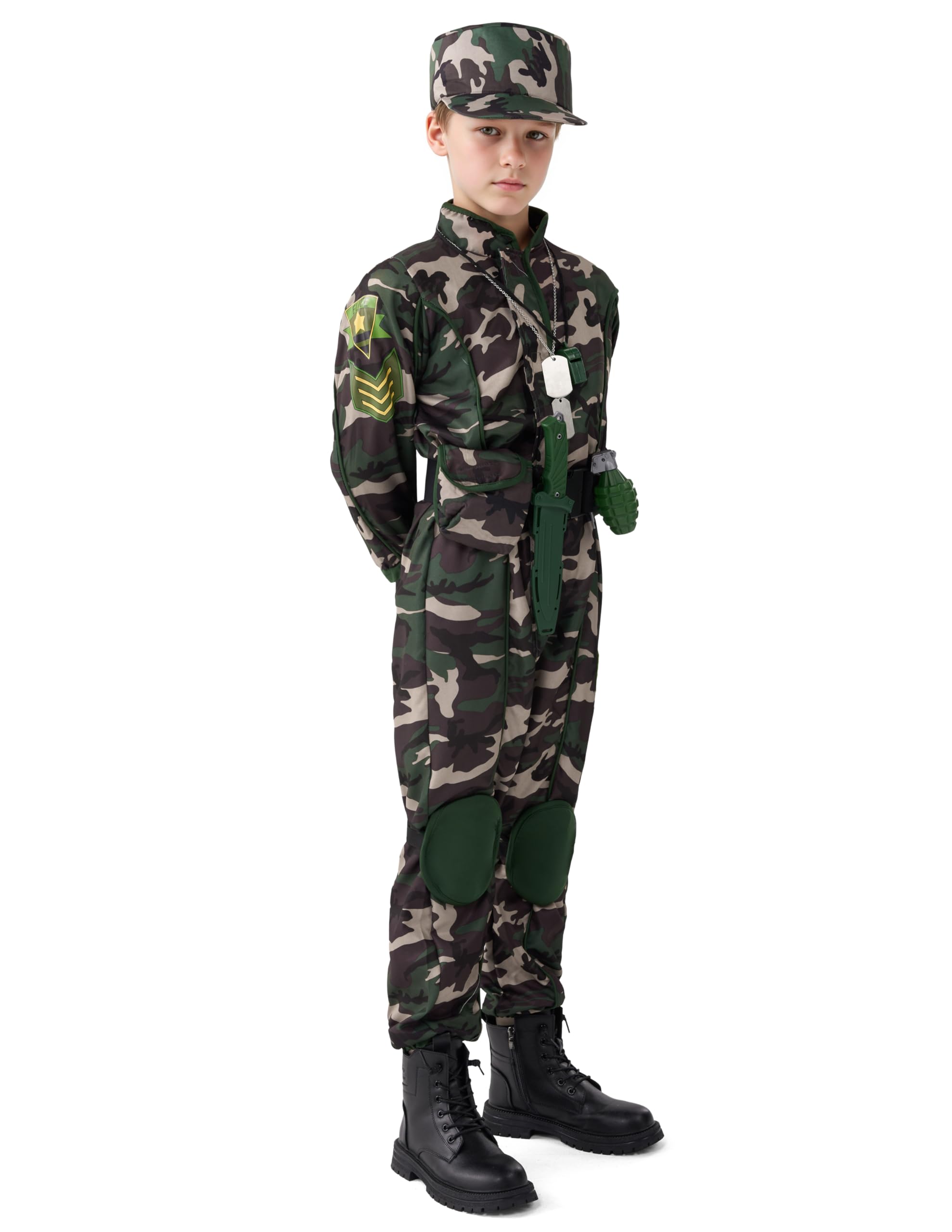 Spooktacular Creations helmet completes the officer-ready look.