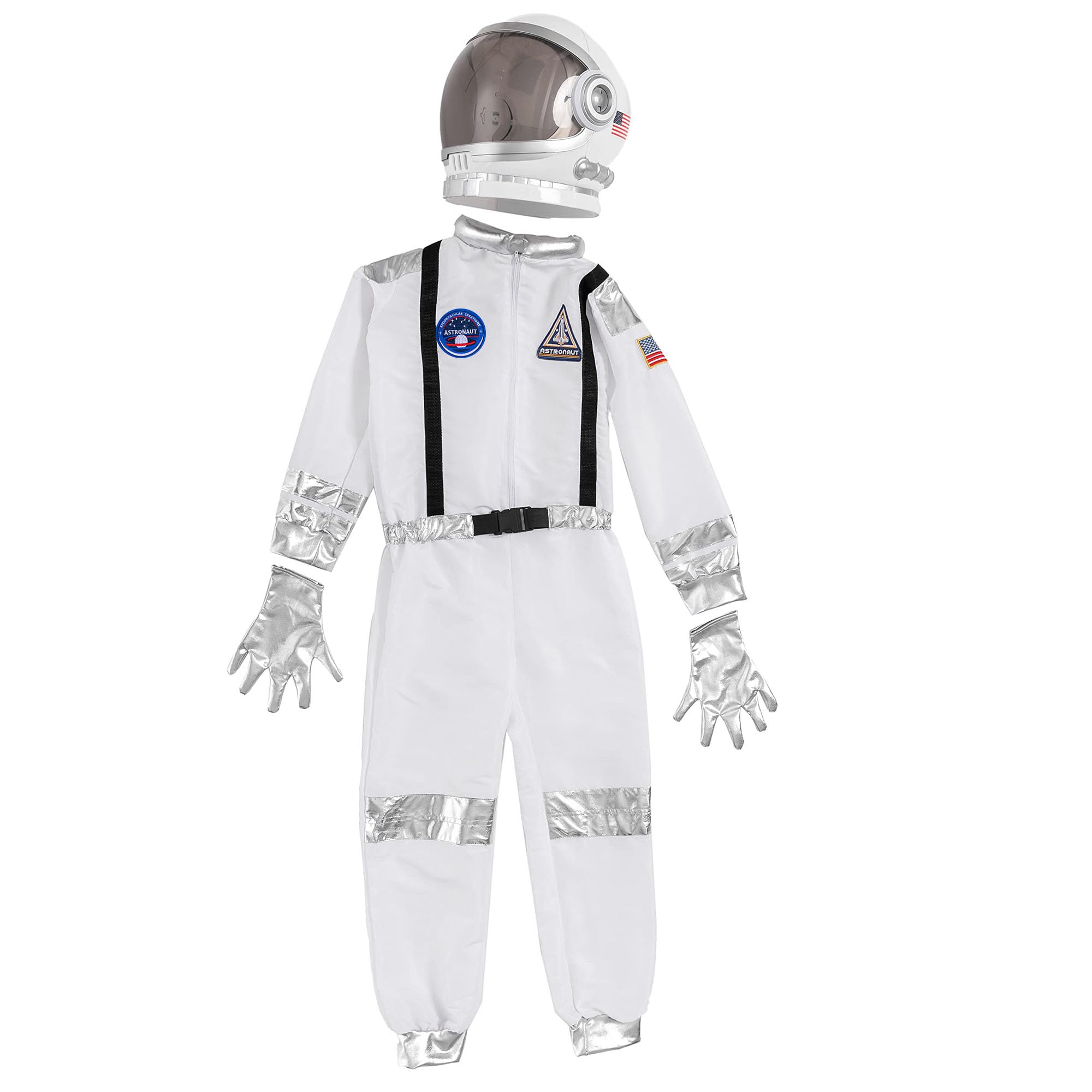 Spooktacular Creations costume assembly photo showing easy dressing.