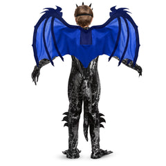 Spooktacular Creations dragon jumpsuit provides comfortable, durable dress-up play.