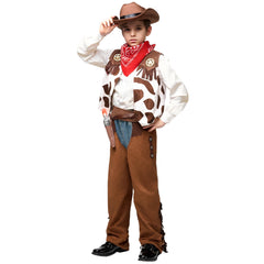 Spooktacular Creations red bandana enhances classic Western look and flair.