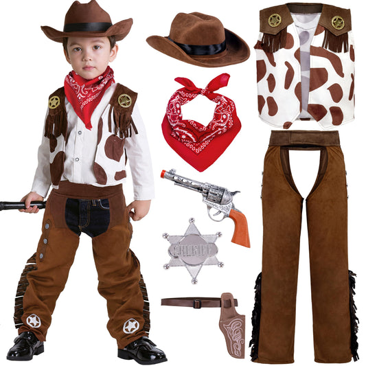 Spooktacular Creations cowboy hat costume for boys adds authentic touch to Halloween play