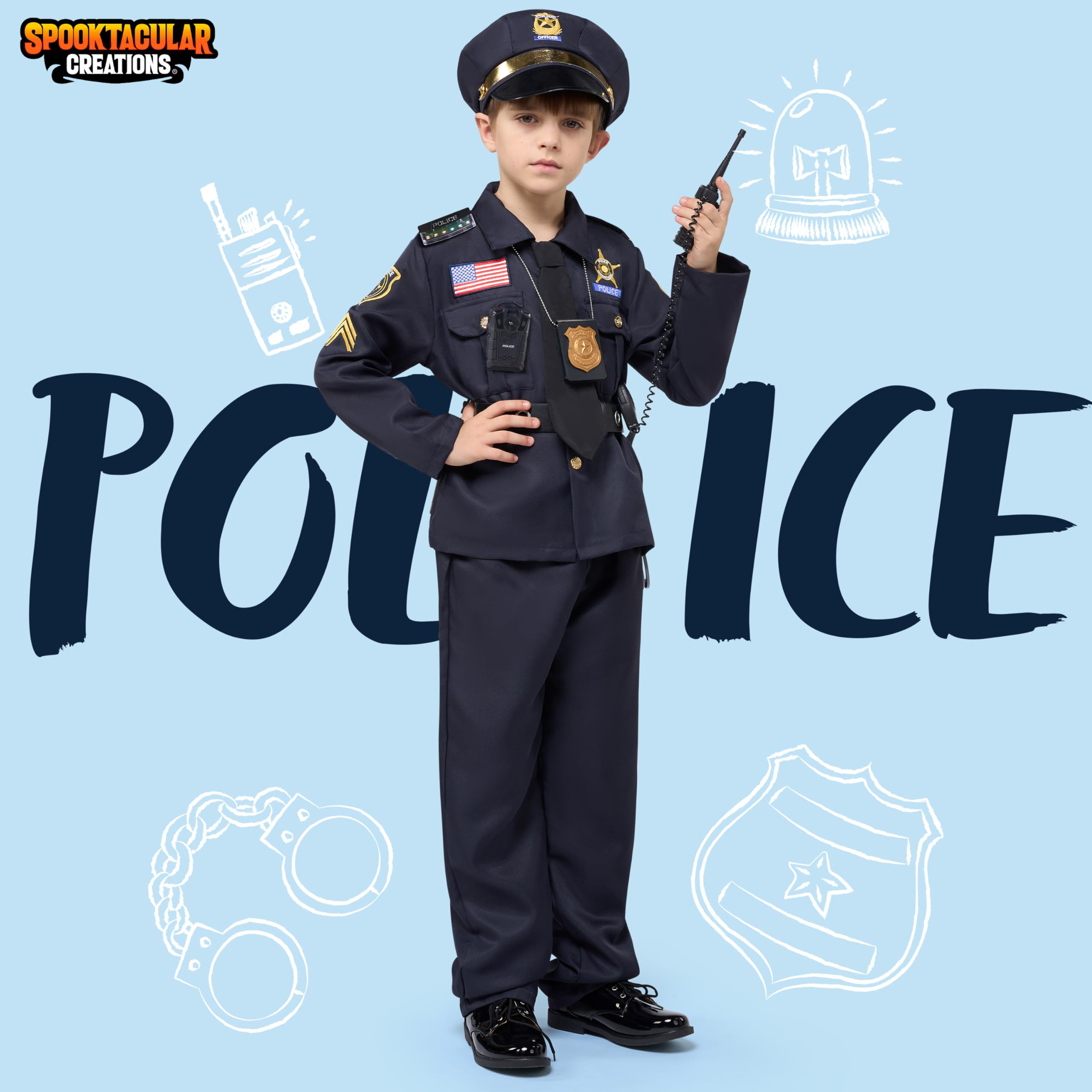 Spooktacular Creations belt and accessories for authentic role-play outfits.