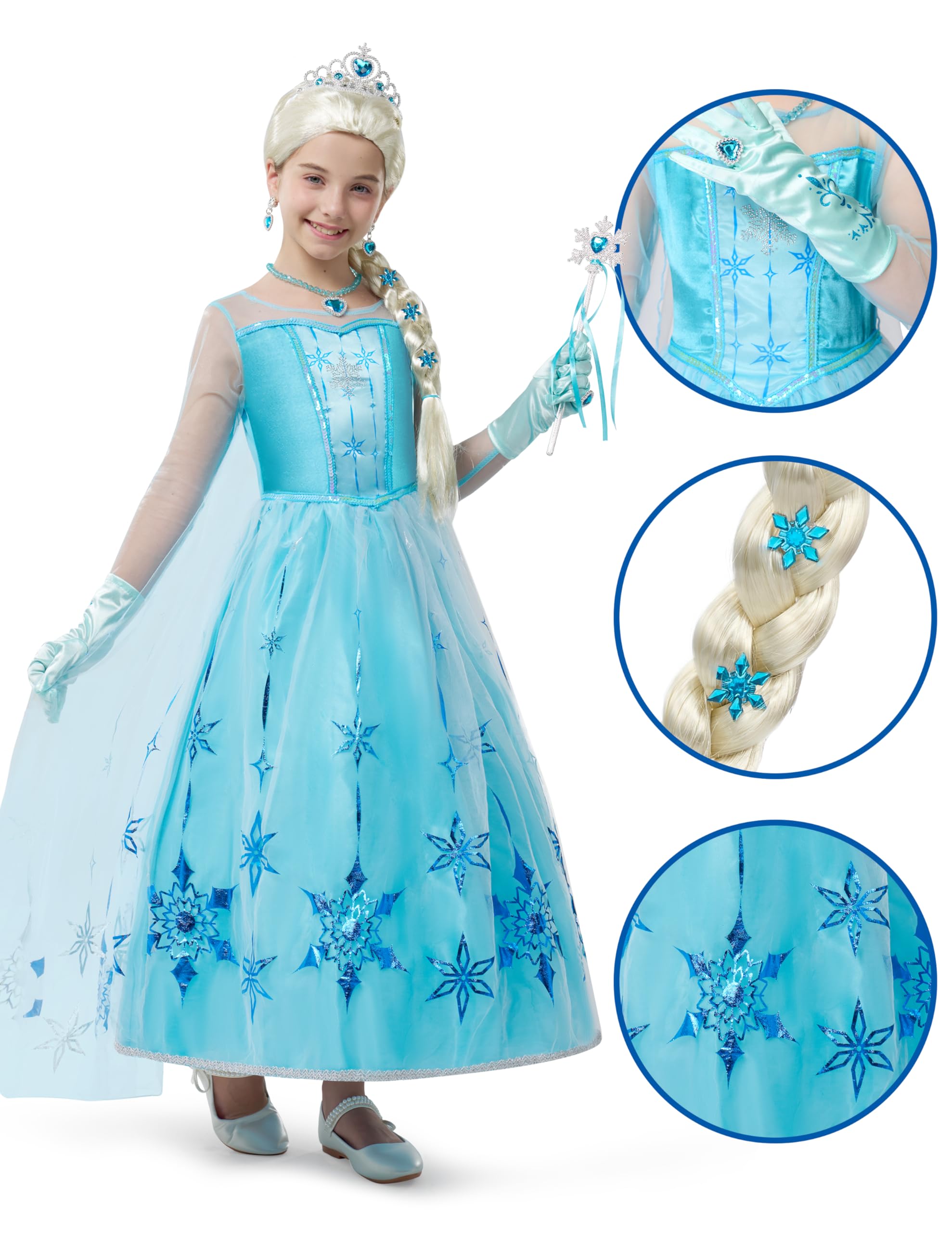 Spooktacular Creations shining crown adds royal sparkle to the outfit