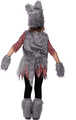 Spooktacular Creations Werewolf gloves, thumb-hole cuffs keep hands warm during play.