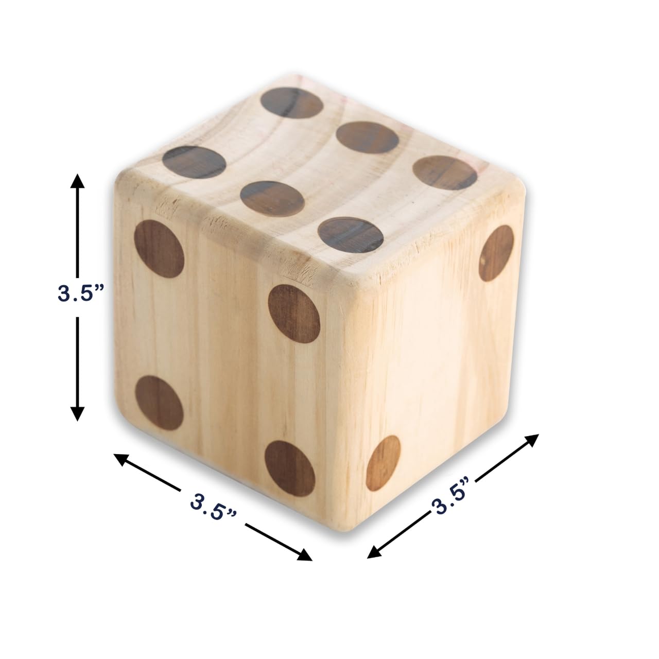 Sport Beats Giant Wooden Yard Dice carry bag keeps dice organized while traveling.