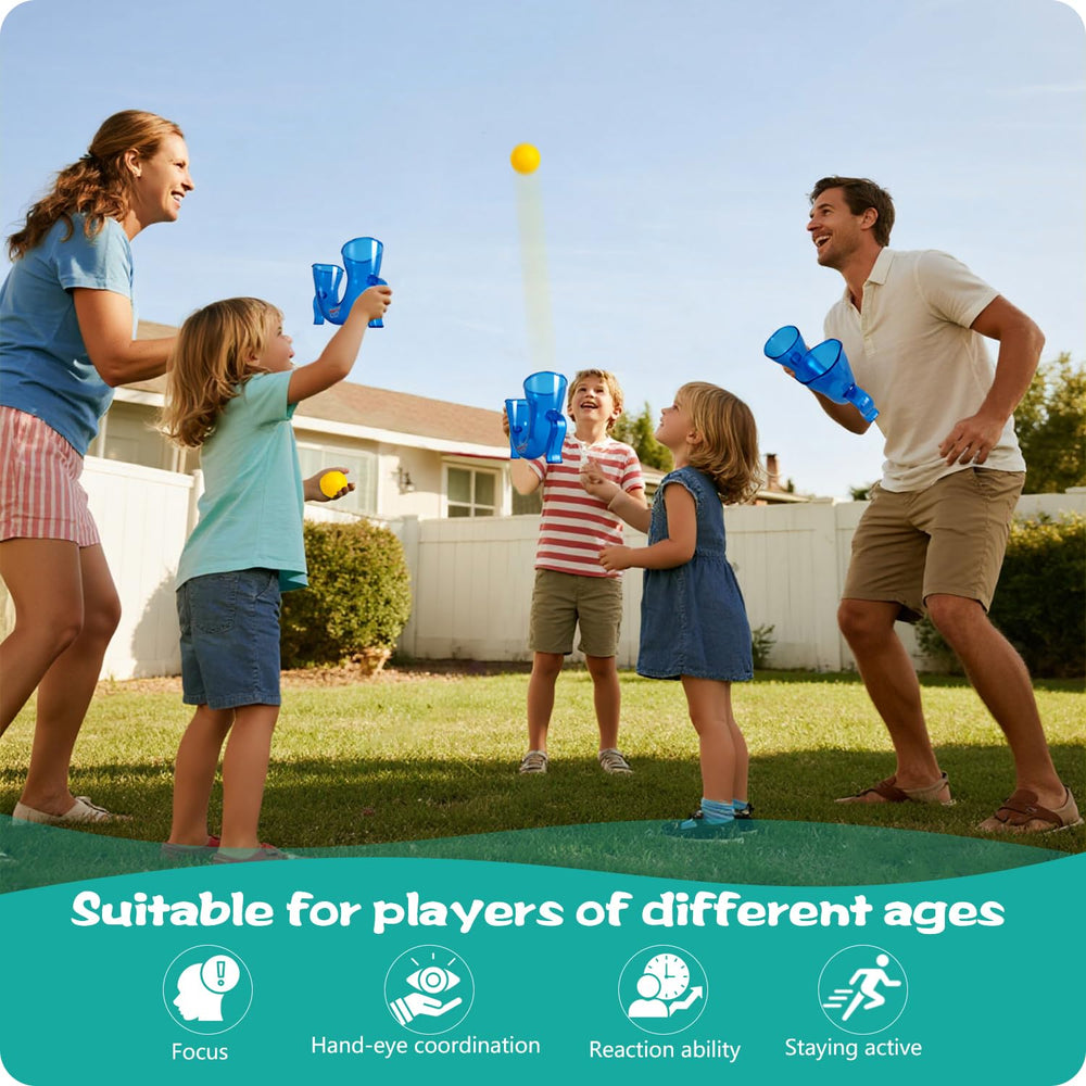 Sporty Play easy-grip handle provides steady control for precise tricks.
