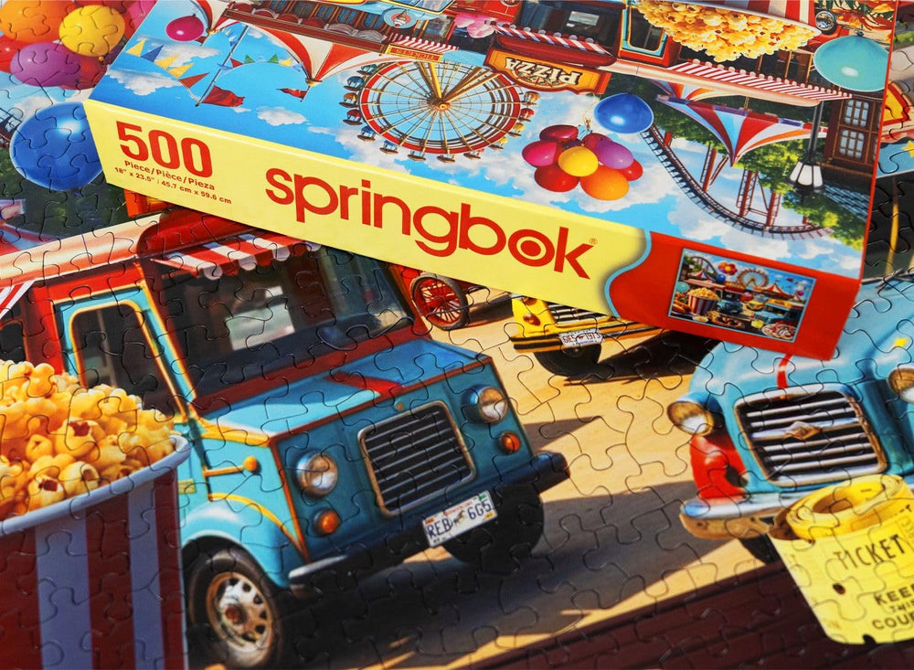 Springbok puzzle crafted in the USA for durable, high-quality puzzling fun