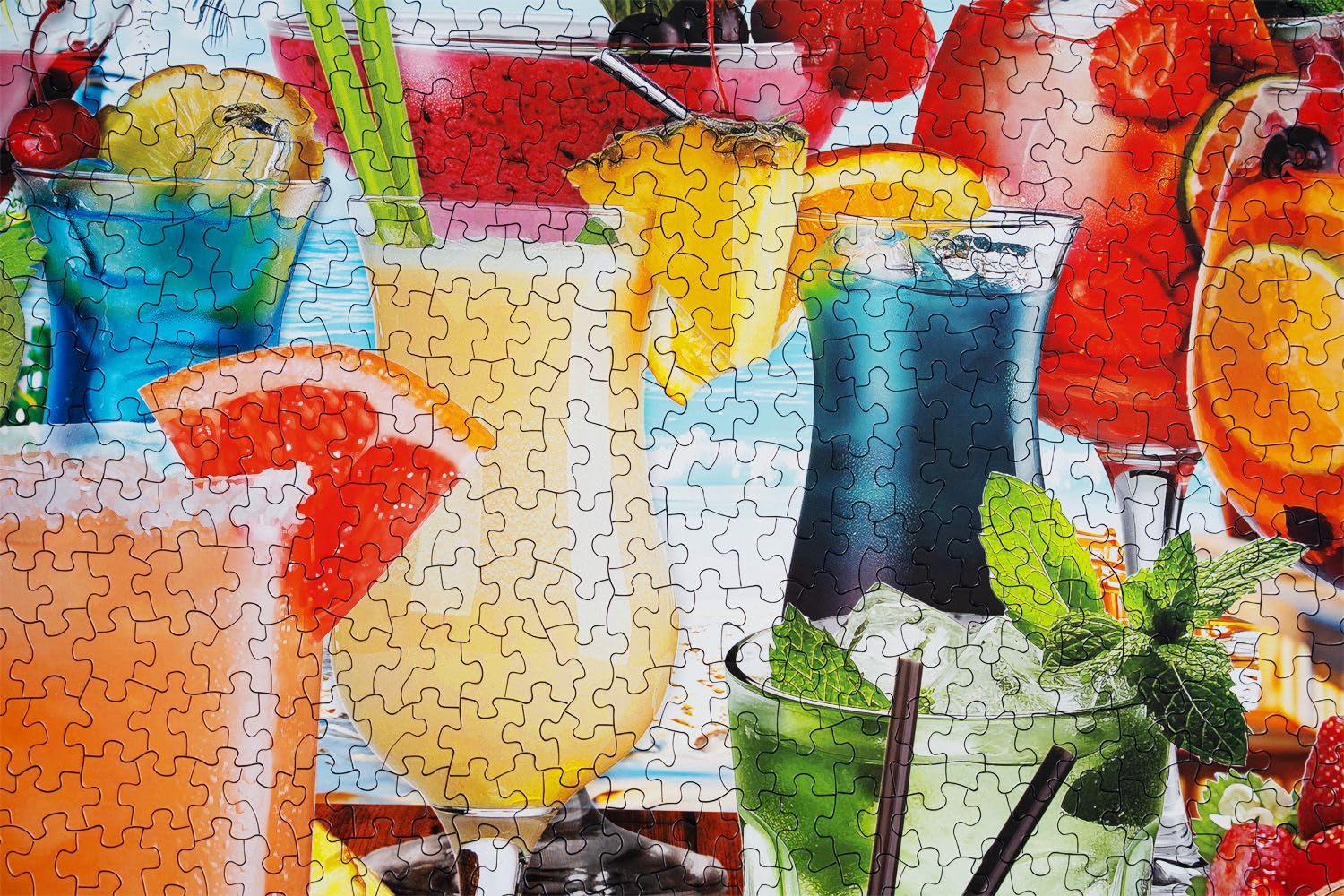 Springbok Summer Sips puzzle makes a thoughtful gift for mindful leisure and connection.