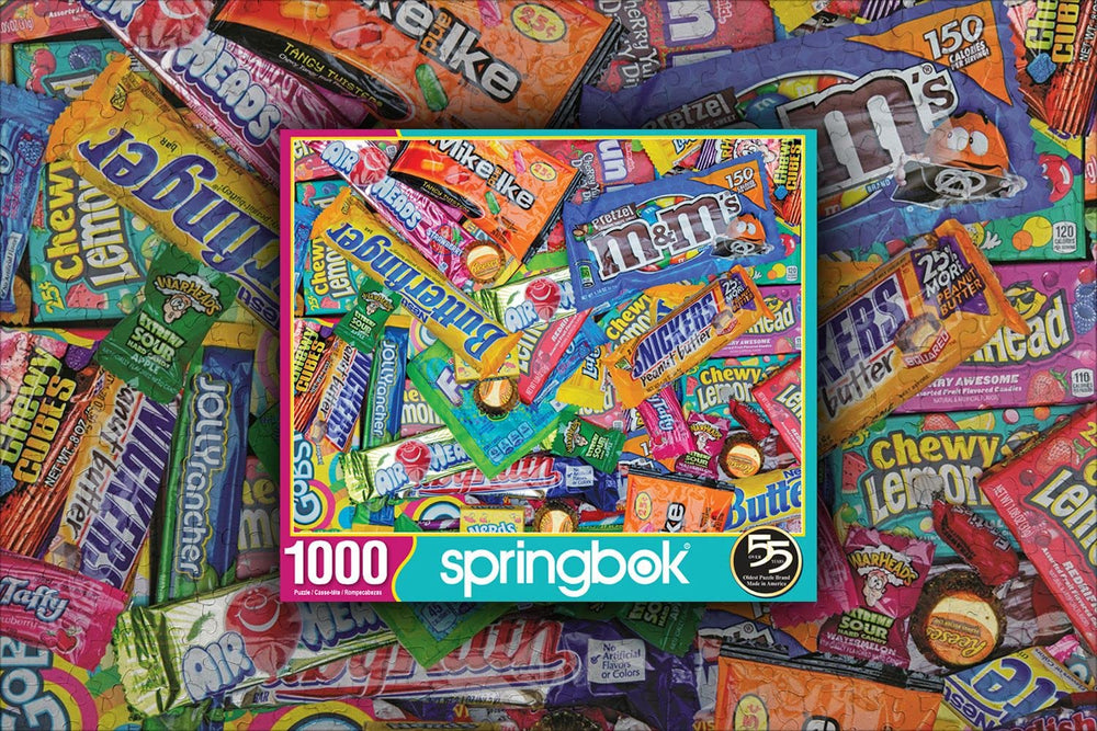 Springbok Sweet Tooth family-friendly assembly for cozy evenings