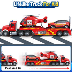 SpringFlower 3-in-1 vehicle demonstrates adaptable play with detachable truck head.