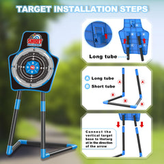 SpringFlower adjustable quivers keep arrows organized during quick rounds.
