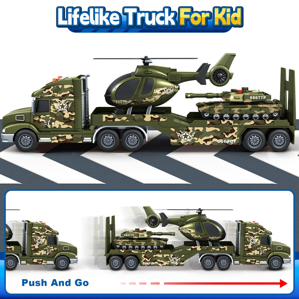 SpringFlower Army Truck Head detachable feature enables customizable configurations