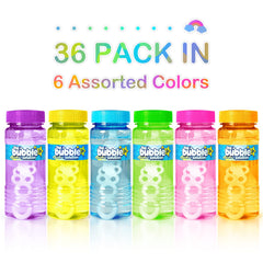 SpringFlower bubble solution 4oz is safe for kids and long-lasting bubbles.