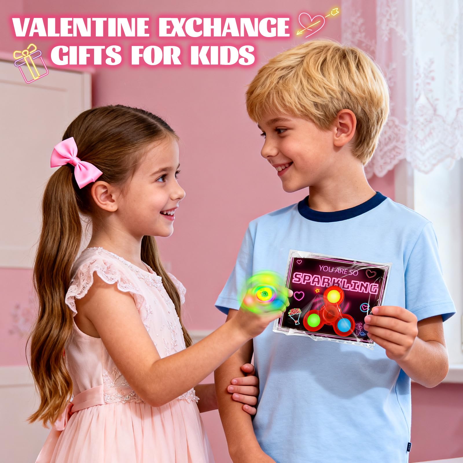 SpringFlower classroom gifts promote sharing during Valentines events