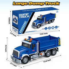 SpringFlower dump truck arrives in gift-ready packaging for birthdays.