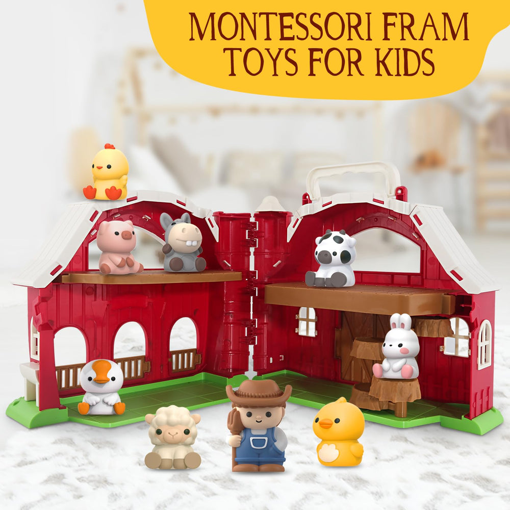 SpringFlower durable ABS plastic build ensures safe, long-lasting play for toddlers.