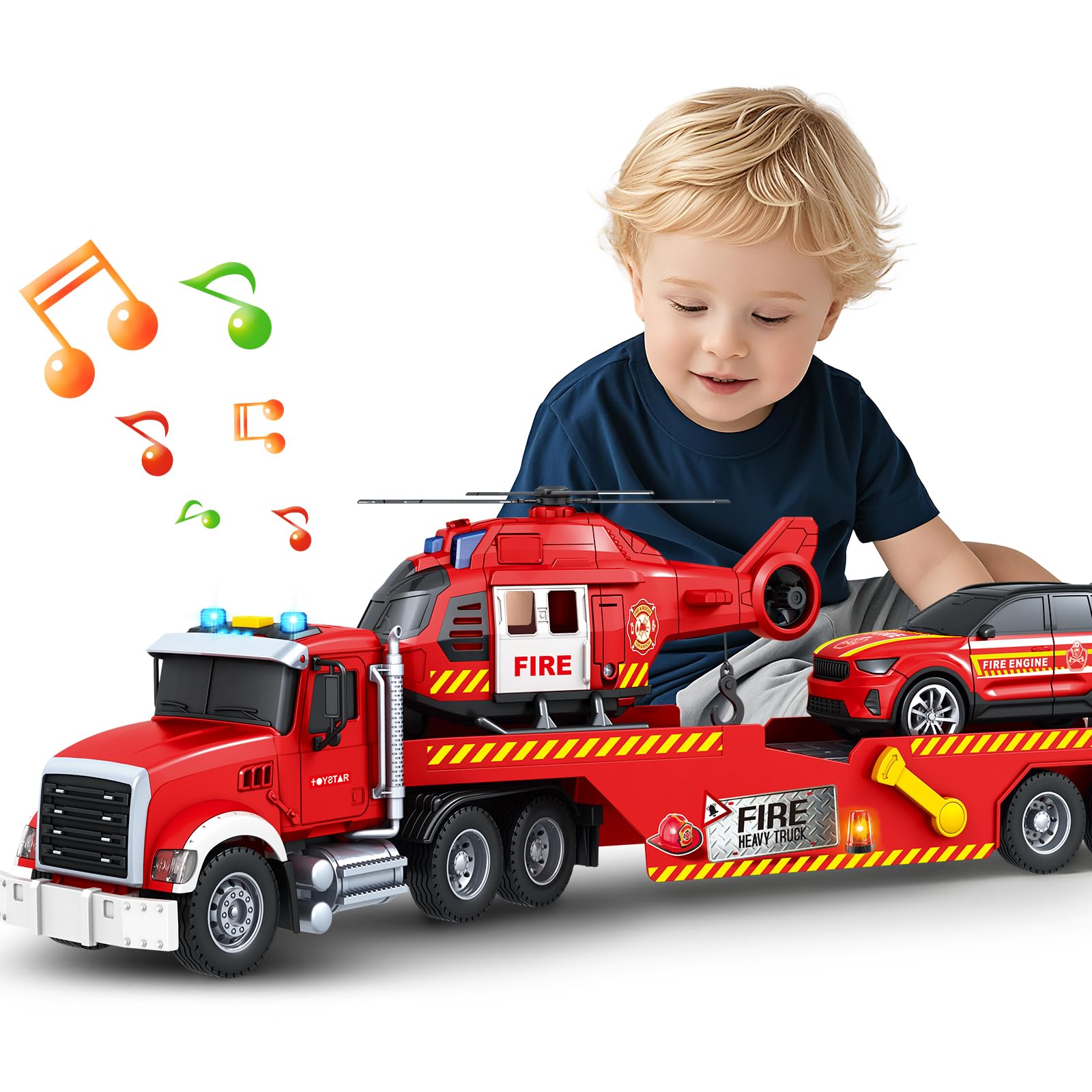 SpringFlower gift-ready truck toy boxed for birthdays and holidays.