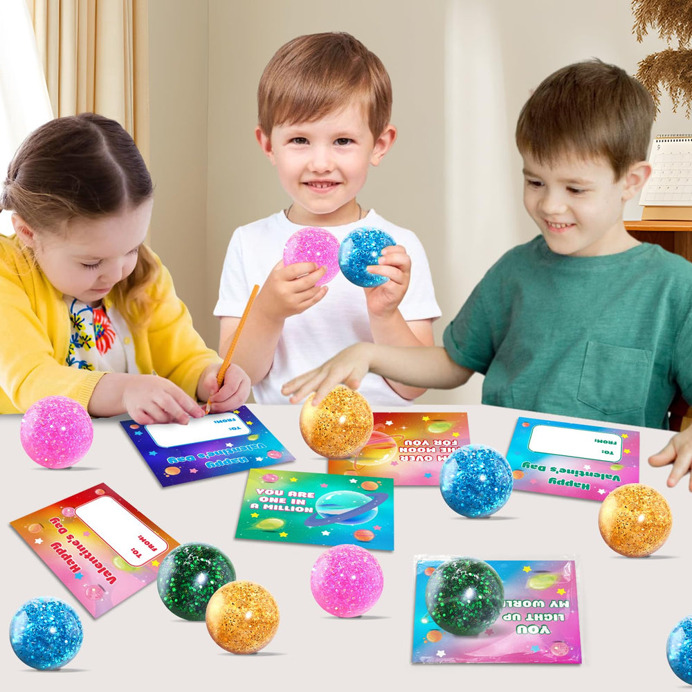 SpringFlower non-toxic stretch toys ensure safe gift options for classroom Valentine exchanges.