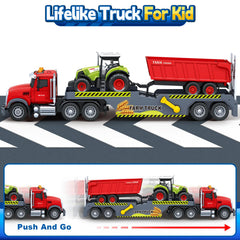 SpringFlower rubber tires support easy push-and-go indoor or outdoor play.