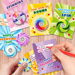 SpringFlower spinner closeup highlights colorful, durable plastic construction.