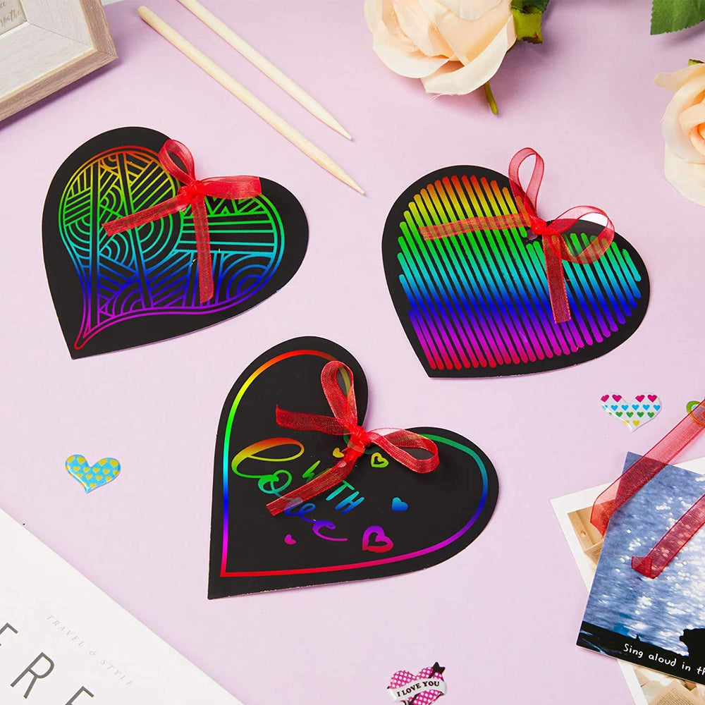 SpringFlower 3D Puffy Stickers add dimensional accents to Valentine crafts
